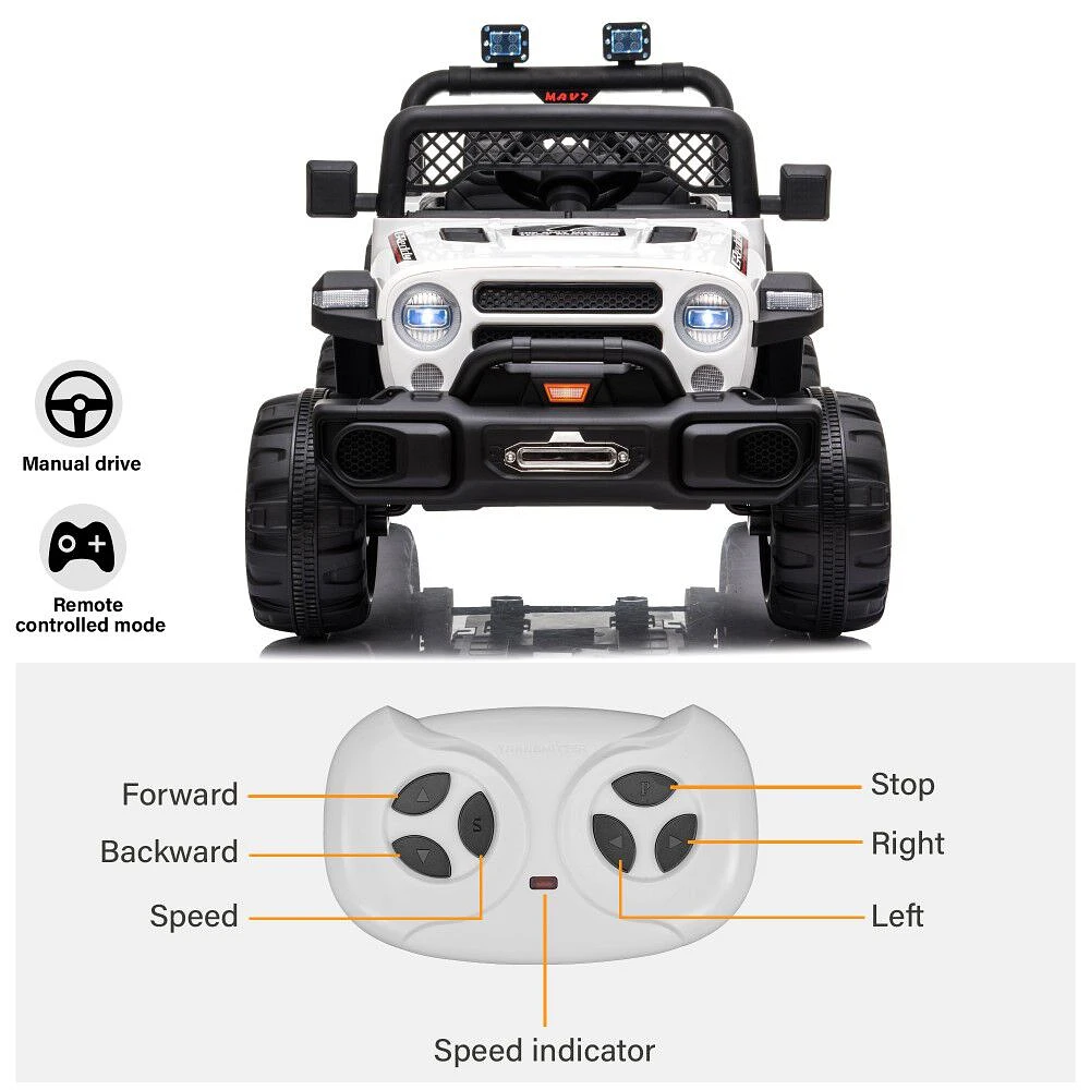 Voltz Toys Jeep with Remote