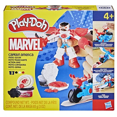 Play-Doh Marvel Captain America Moto-Slicer Playset