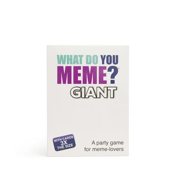  WHAT DO YOU MEME? Incohearent - The Party Game Where You  Compete to Guess The Gibberish - Adult Card Games for Game Night : WHAT DO  YOU MEME?: Everything Else