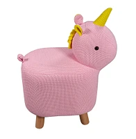 Kvell Unicorn Stool/Pink