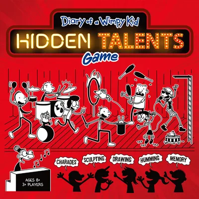 Diary of a Wimpy Kid Hidden Talents - English Edition