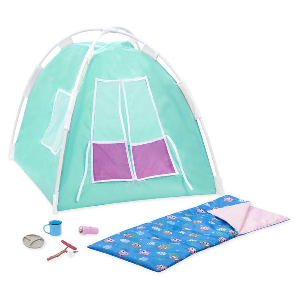 Our Generation Picnic Table Set With Play Food Accessories For 18 Dolls -  Pink : Target