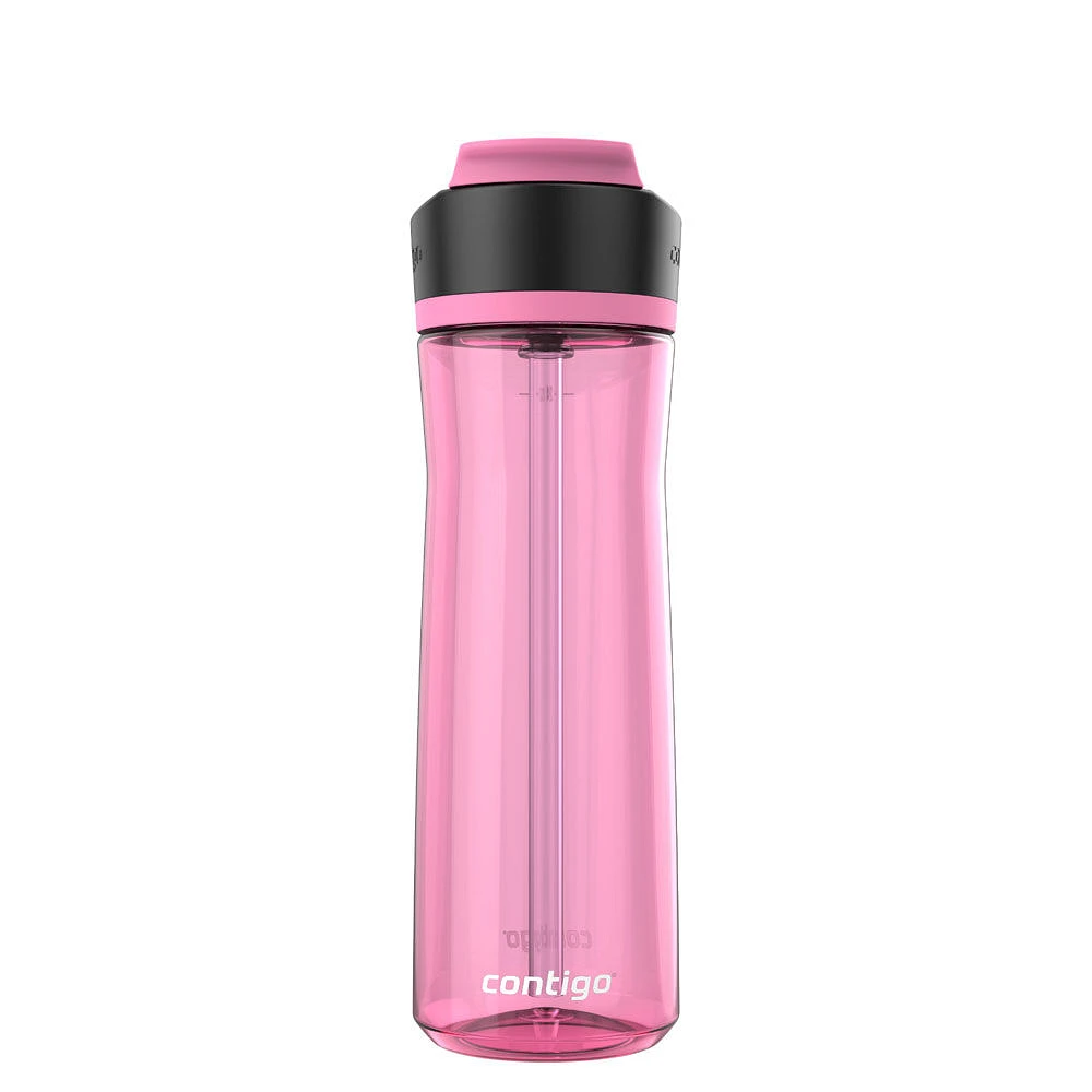 Contigo Ashland 2.0 Water Bottle with AUTOSPOUT Lid, Azalea, 24 oz (709 mL)