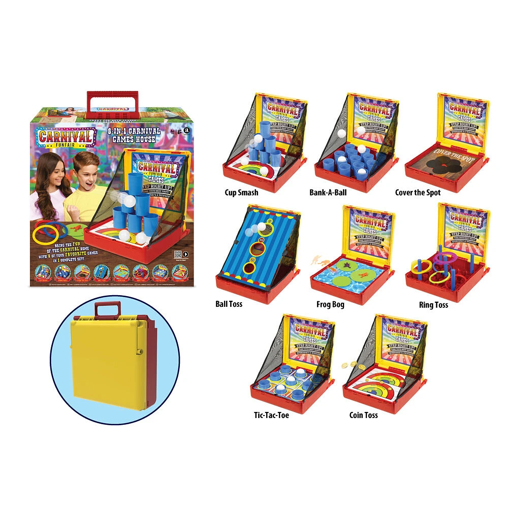 Merchant Ambassador - 8-In-1 Carnival Games House