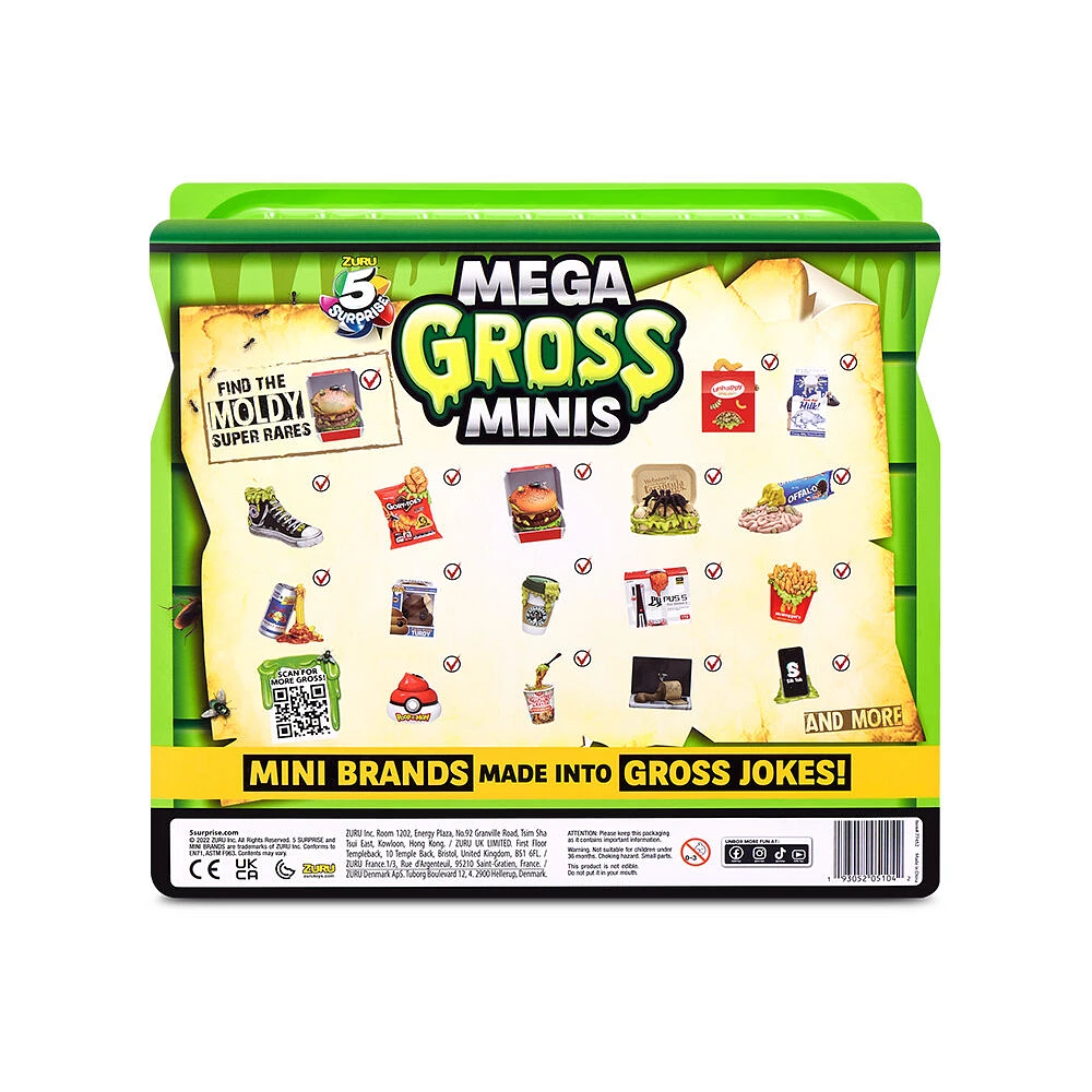 Coffret de collectionneur de Minis Mega Gross 5 Surprise par ZURU