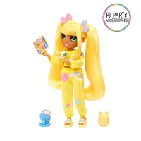 Rainbow High Jr High PJ Party-Sunny (Yellow) 9" Posable Doll