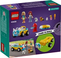 LEGO Friends Dog-Grooming Car, Vehicle Playset, Animal and Nature Pretend-Play Toy for Kids 42635