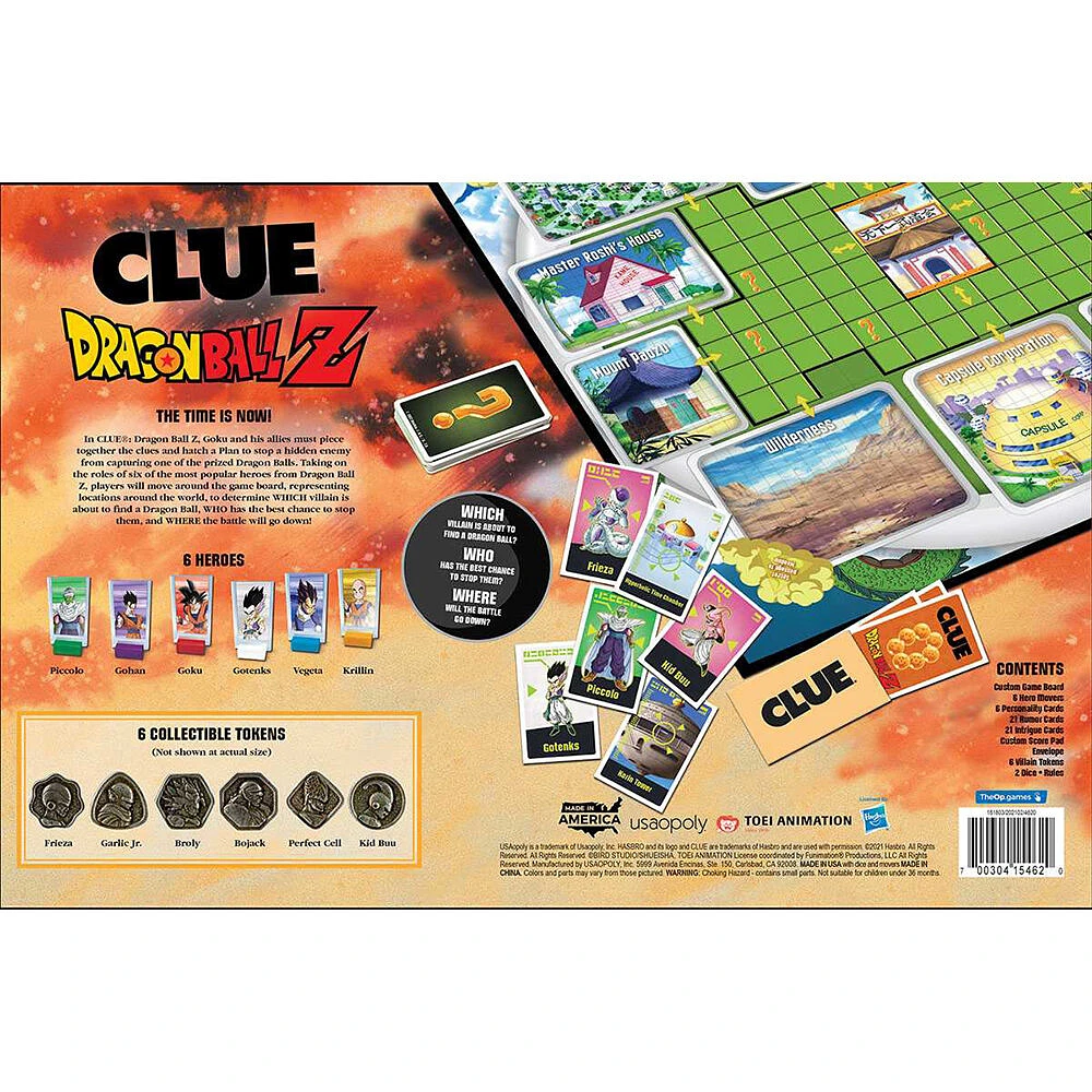 CLUE: Dragon Ball Z - Édition anglaise