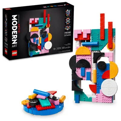 LEGO Art Modern Art 31210 Building Kit (805 Pieces)