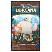 Disney Lorcana TCG : Paquet de Boosters Assortis Azurite Sea (12 Cartes)