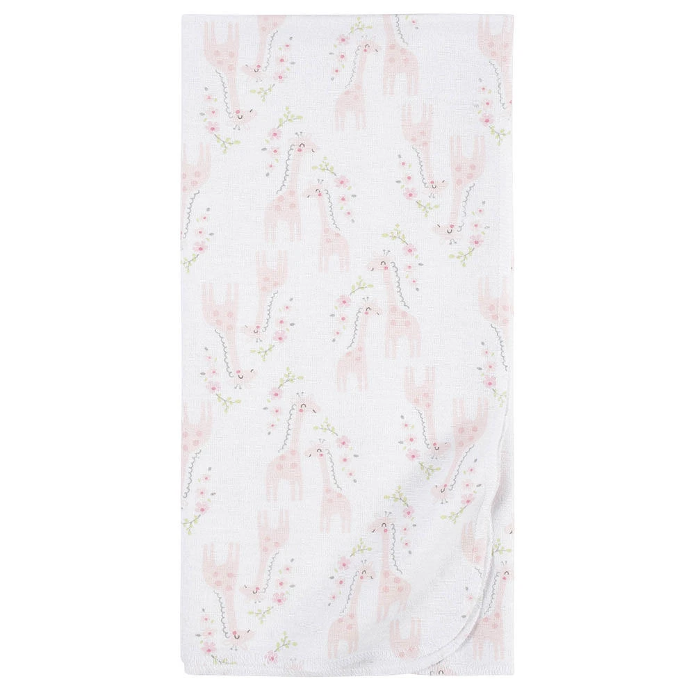 Gerber 5 Pack Flannel Receiving Blanket
