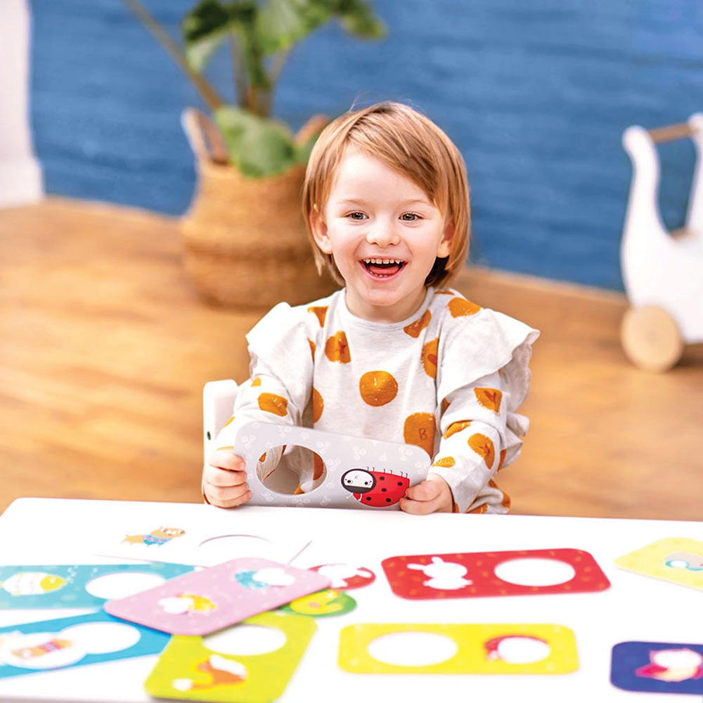 Banana Panda Faites correspondre les puzzles de copains (12 puzzles) - Édition anglaise - Notre exclusivité
