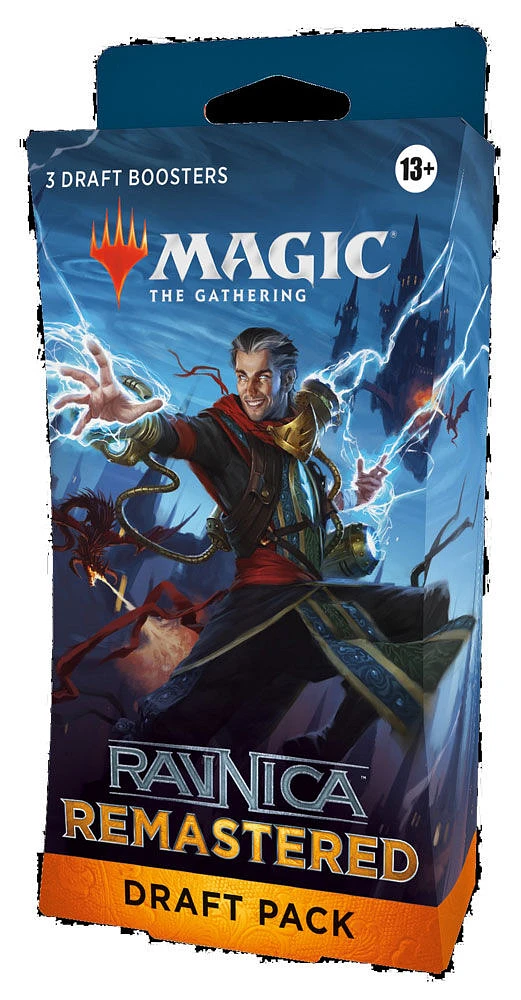 Emballage multiple Boosters de Draft " Ravnica Remastered " Magic Le Rassemblement - Édition anglaise