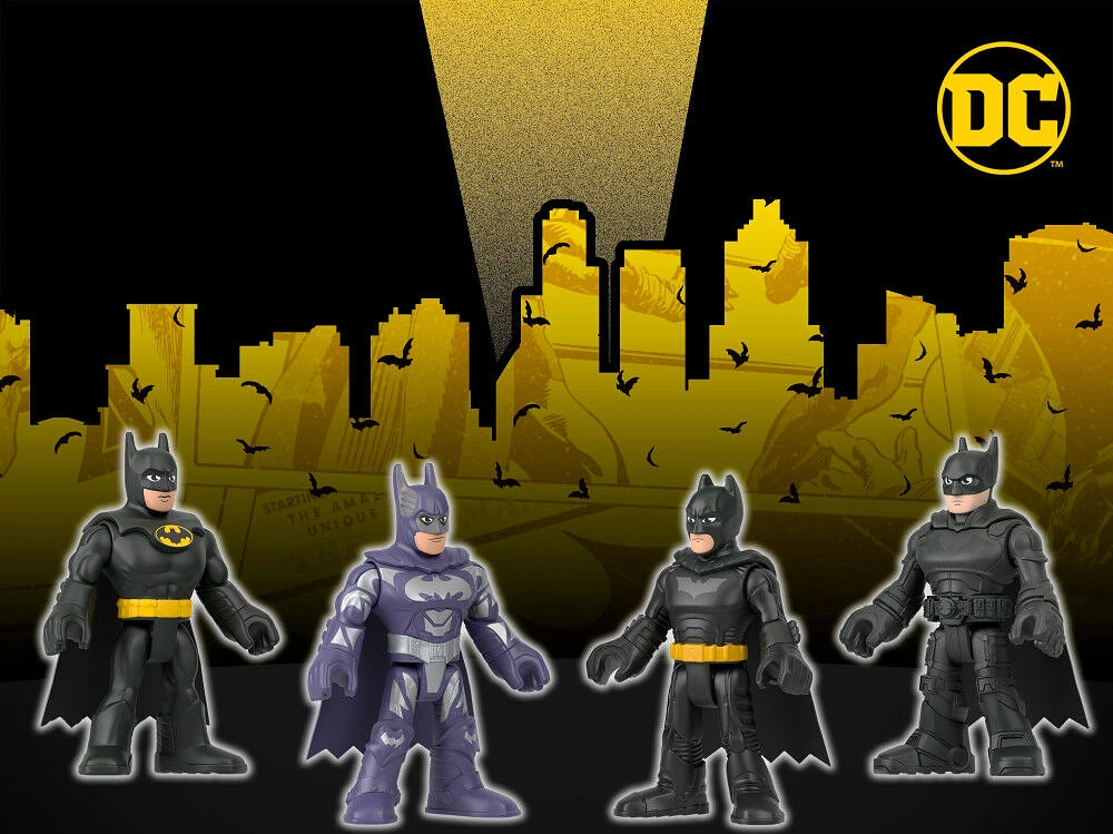 Fisher-Price Imaginext DC Super Friends Batman 85th Anniversary Multipack