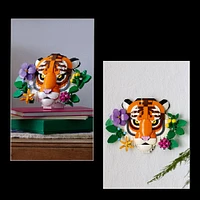 LEGO Art The Fauna Collection - Tiger,  DIY Set for Adults 18+ - New Home Housewarming Gift - 31217