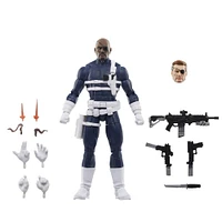 Marvel Legends Series S.H.I.E.L.D. Nick Fury Jr., Sharon Carter, and Dum Dum Dugan Action Figures