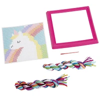 ALEX Glow-In-The-Dark Needlepoint Unicorn