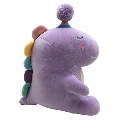 12.5"Yabu Grand Fête Dino-Violet Peluche