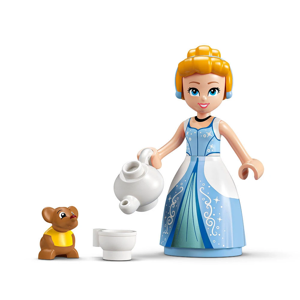 LEGO l Disney Princess La robe de Cendrillon, Ensemble de construction avec personnage pour jeu de simulation 43266