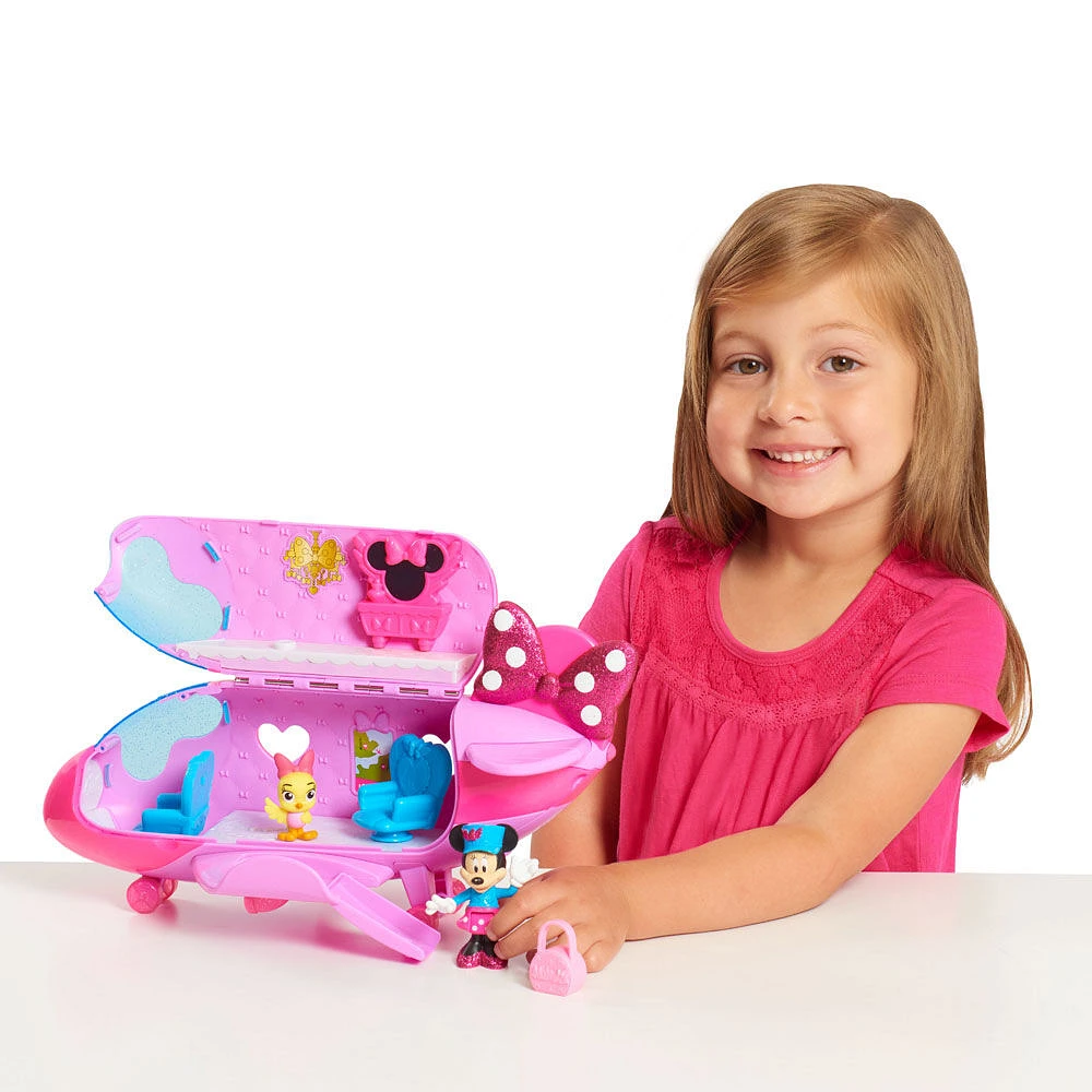 Ensemble de Jeu et Figurines Avion Bow-Liner Disney Junior Minnie Mouse