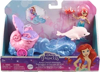 Disney Princess Toys, Mermaid Ariel Doll and Chariot