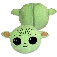 Disney/Lucas Star Wars Le Mandalorien unisexe pyjama à capuchon convertible en oreiller