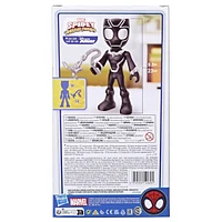 Marvel Spidey and His Amazing Friends Supersized Black Panther 9-inch Action Figure, Preschool Toys, Super Hero Toys for 3 Year Old Boys and Girls and Up