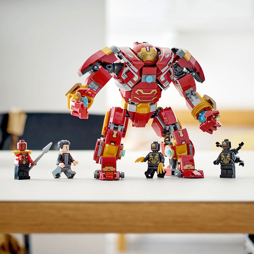 LEGO Marvel Le Hulkbuster : La bataille du Wakanda 76247 Ensemble de jeu de construction (385 pièces)