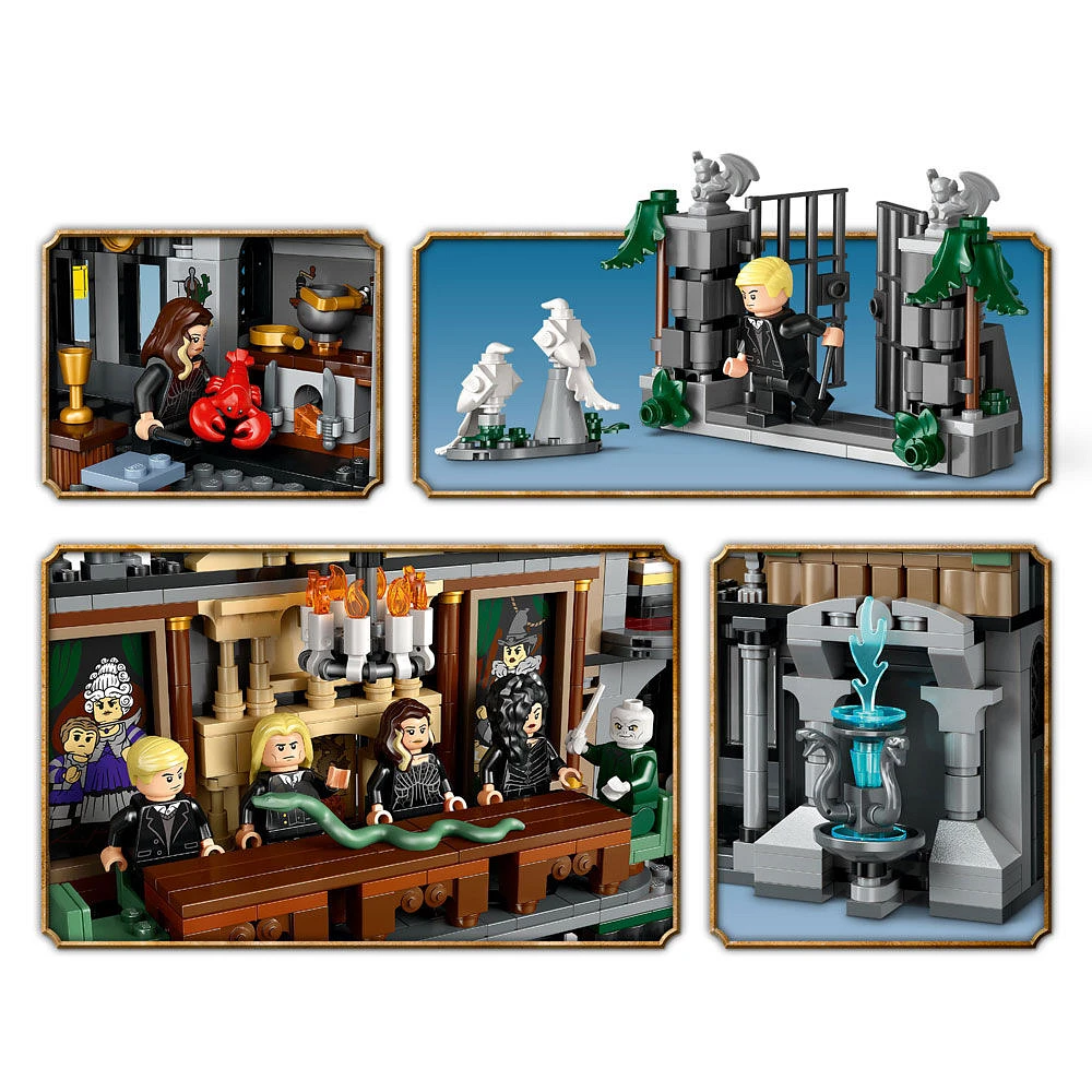 LEGO Harry Potter Le manoir des Malefoy, Jouet de sorcier pour enfants, Ensemble de jeu et d'exposition à collectionner 76453