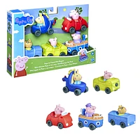 Peppa Pig Peppa's Adventures, Mini-véhicules Peppa et ses amis, jouet préscolaire - Notre exclusivité