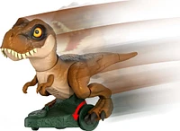 Jurassic World Roarin' Frenzy T Rex RC Toy, Motorized Remote Control Tyrannosaurus Rex Dinosaur