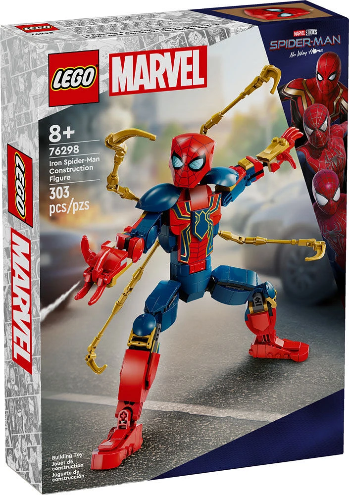 LEGO Marvel Iron Spider-Man Construction Figure Marvel Toy 76298