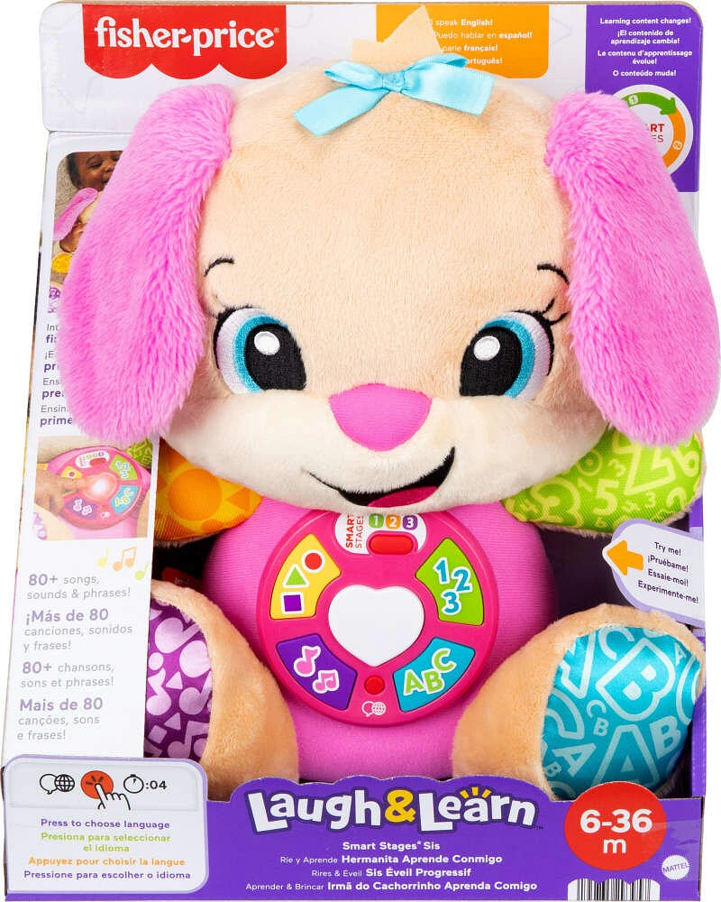 Fisher-Price Rires et Éveil Sis Éveil progressif, multilingue