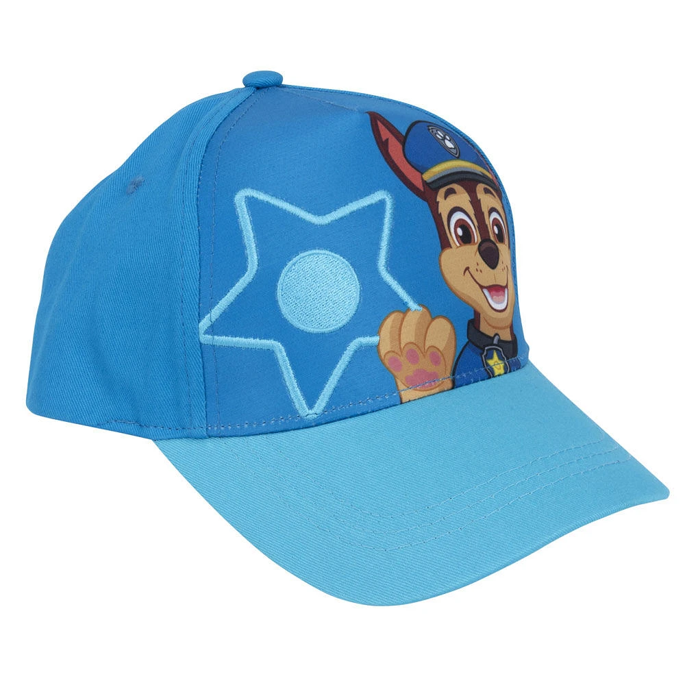 Nickelodeon Paw Patrol Kids Baseball Cap - Chase With Star Badge Blue