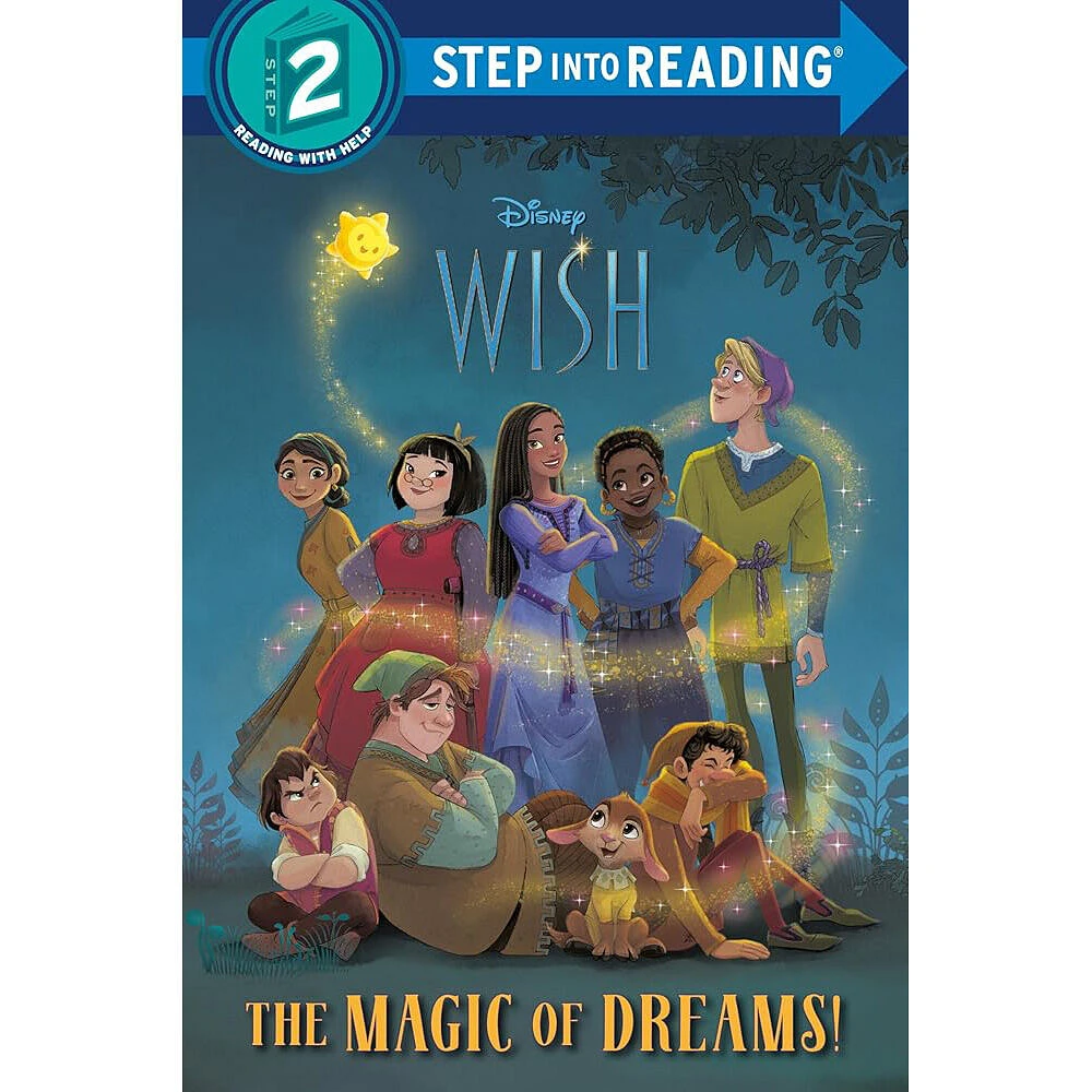 Disney Wish Step into Reading, Step 2 - English Edition