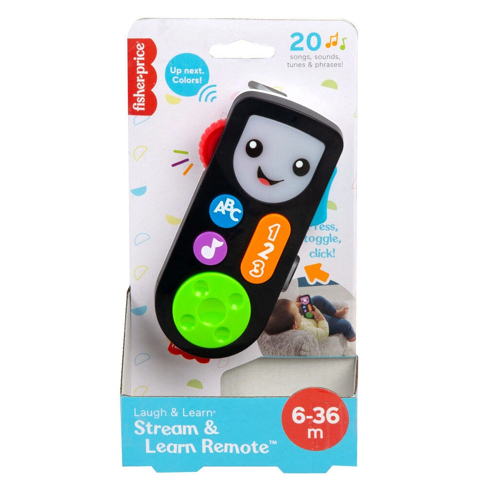 Fisher-Price Laugh and Learn Stream and Learn Remote - English and French Version