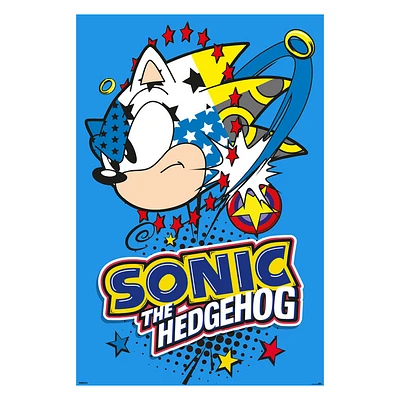 24X36 Affiche-Sonic-Pop Sonic