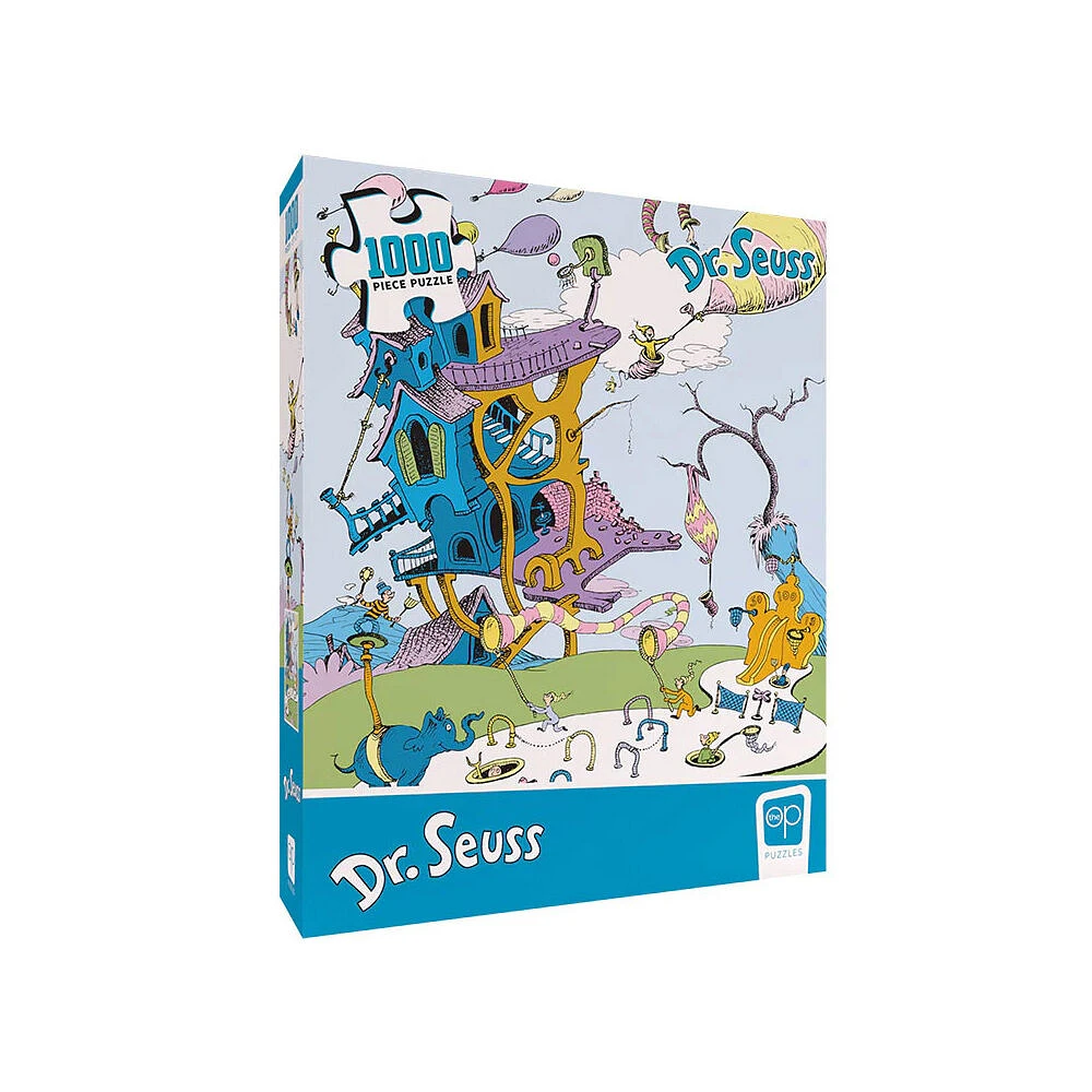 USAopoly Dr. Seuss "Oh, the Places You'll Go!" 1,000 Piece Puzzle - English Edition