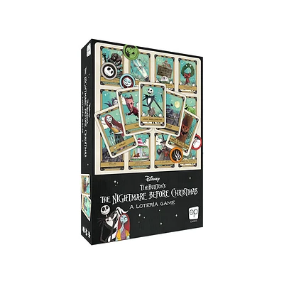USAopoly Loteria: Disney Tim Burton The Nightmare Before Christmas - Édition anglaise