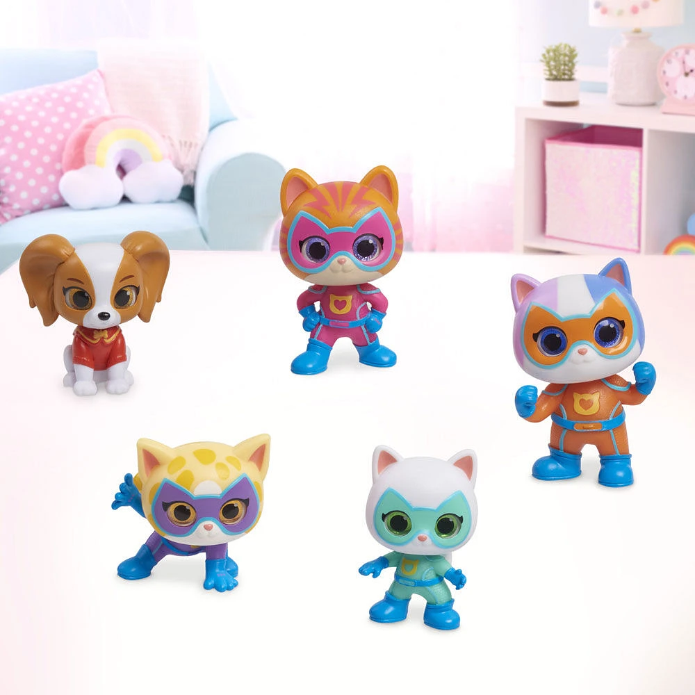 Coffret de figurines héroïques SuperChatons de Disney Junior