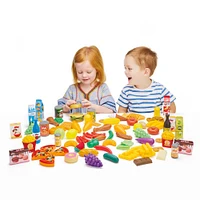 Busy Me 120 piece Jumbo Play Food Set - R Exclusive