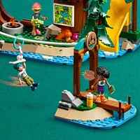 Ensemble de jeu LEGO Friends La cabane dans l'arbre du camp d'aventure 42631