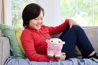 Minecraft Pink Sheep Plush Toy, 8-inch Collectible Soft Doll Inspired by A Minecraft Movie