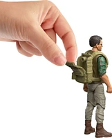 Jurassic World Rebirth Dr. Loomis & Pteranodon Figures Pack, Movie Accurate 3.75-inch Scale
