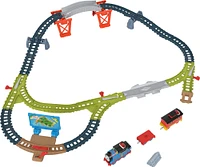 Fisher-Price Talking Thomas & Brake Car Bruno Train Set