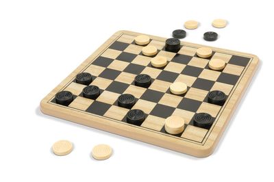 Pavilion Classic Games - Wood Chess and Checkers