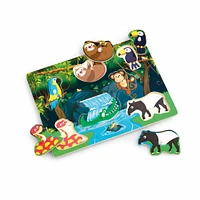 Woodlets Lift and Look Rainforest Puzzle - Notre exclusivité