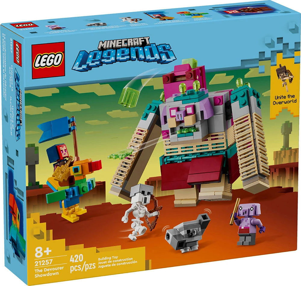 LEGO Minecraft Legends La confrontation du Dévoreur 21257