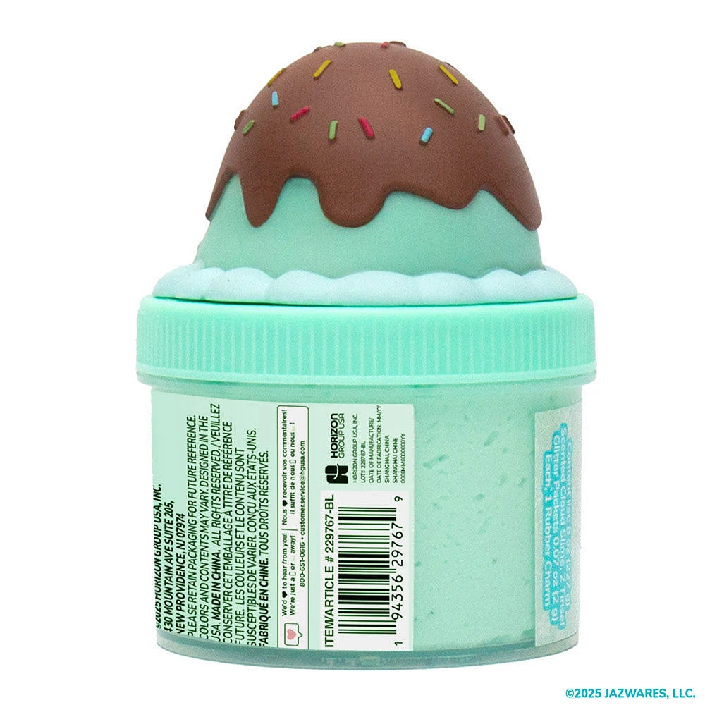 Original Squishmallows substance gluante nuage premium Maya la crème glacée, aromatisée au chocolat