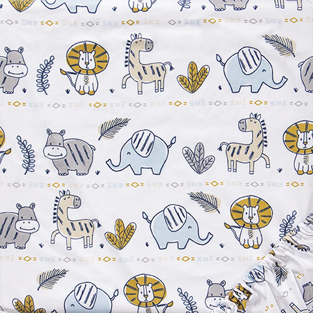 Sammy & Lou 4 Piece Crib Bedding Set - Zambia